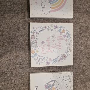 Unicorn canvas pictures